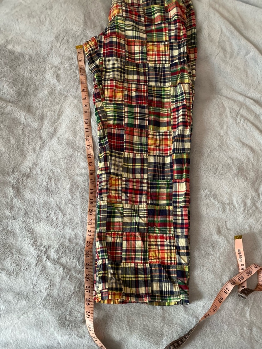 Polo by Ralph Lauren men’s patchwork multicolor pants - Picture 11 of 13